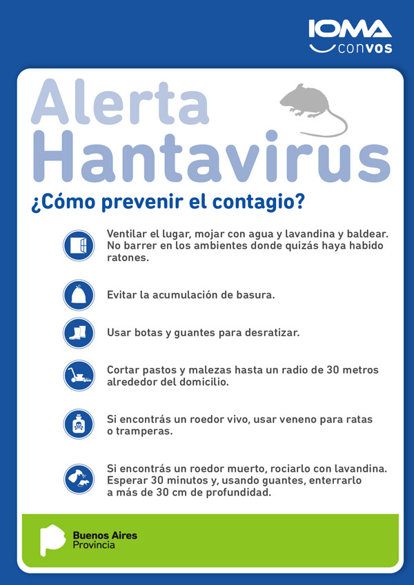 Folleto contra el hantavirus