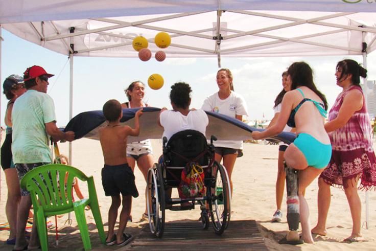 Juegos en la playa